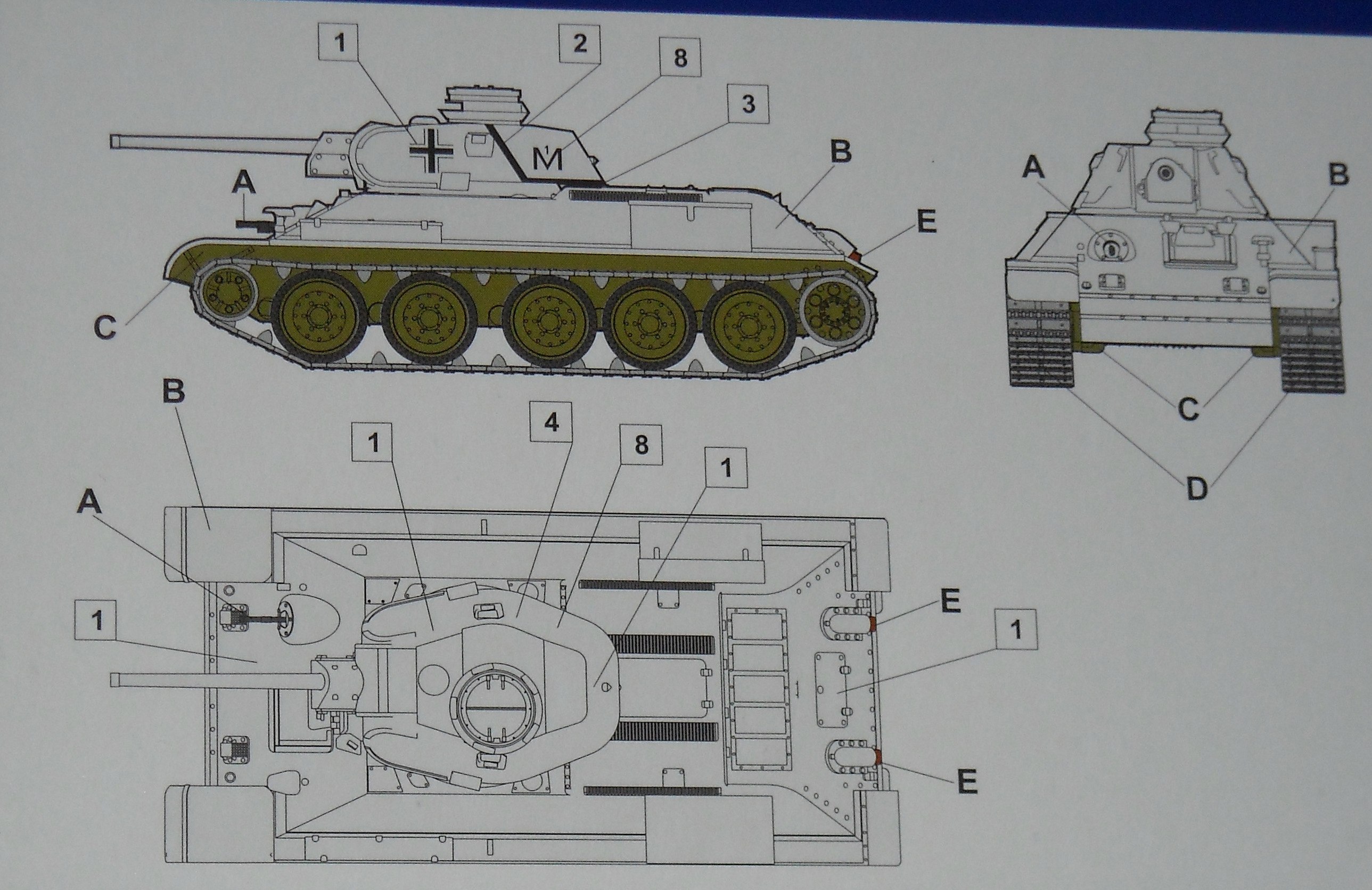 Размеры танка т 34