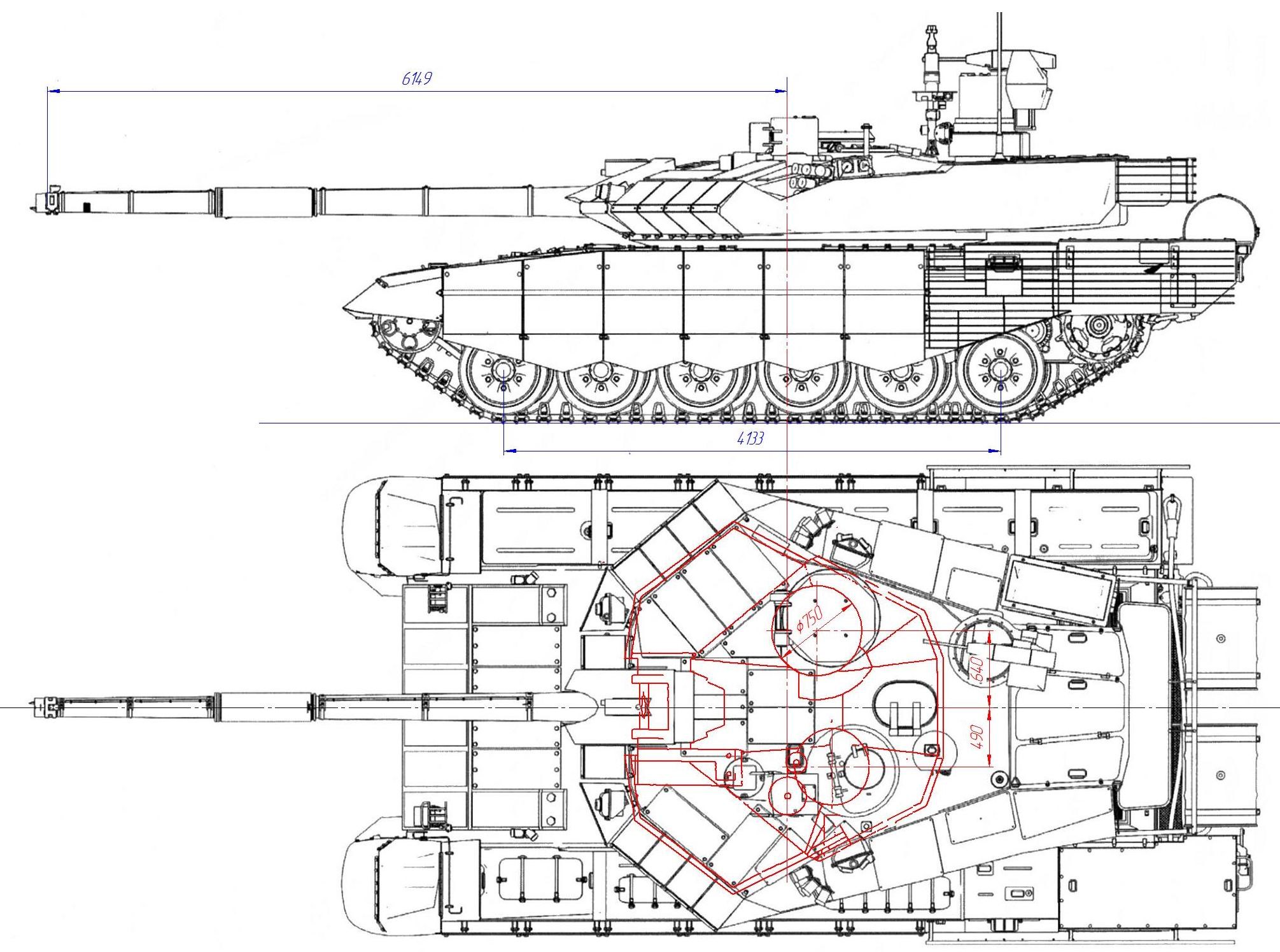 Т 72а чертежи