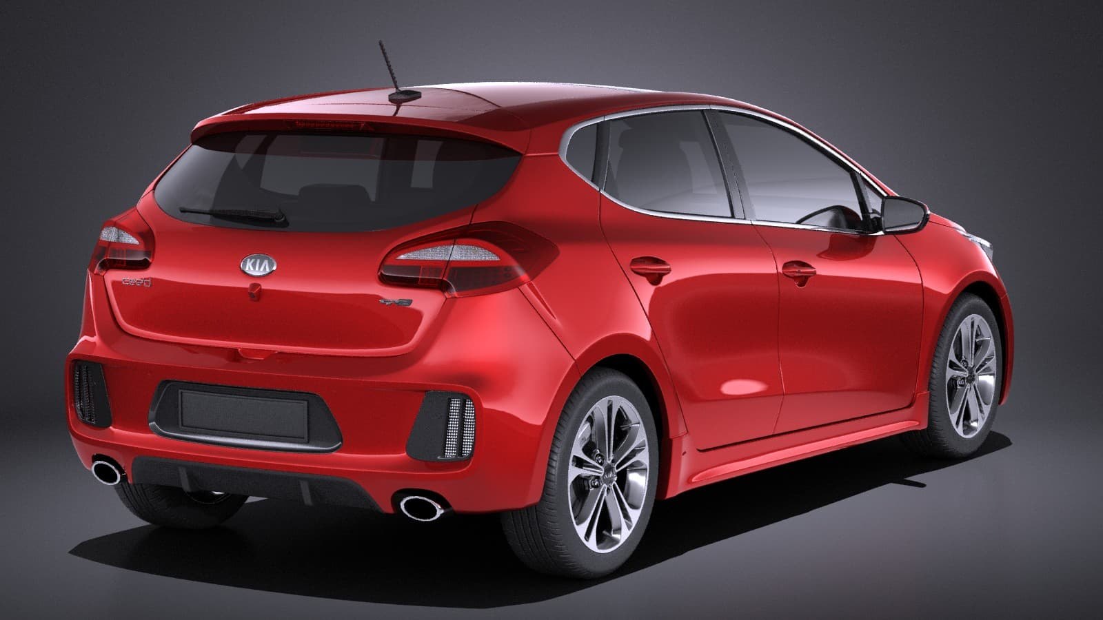 Kia Ceed 2016 Red line Luxe