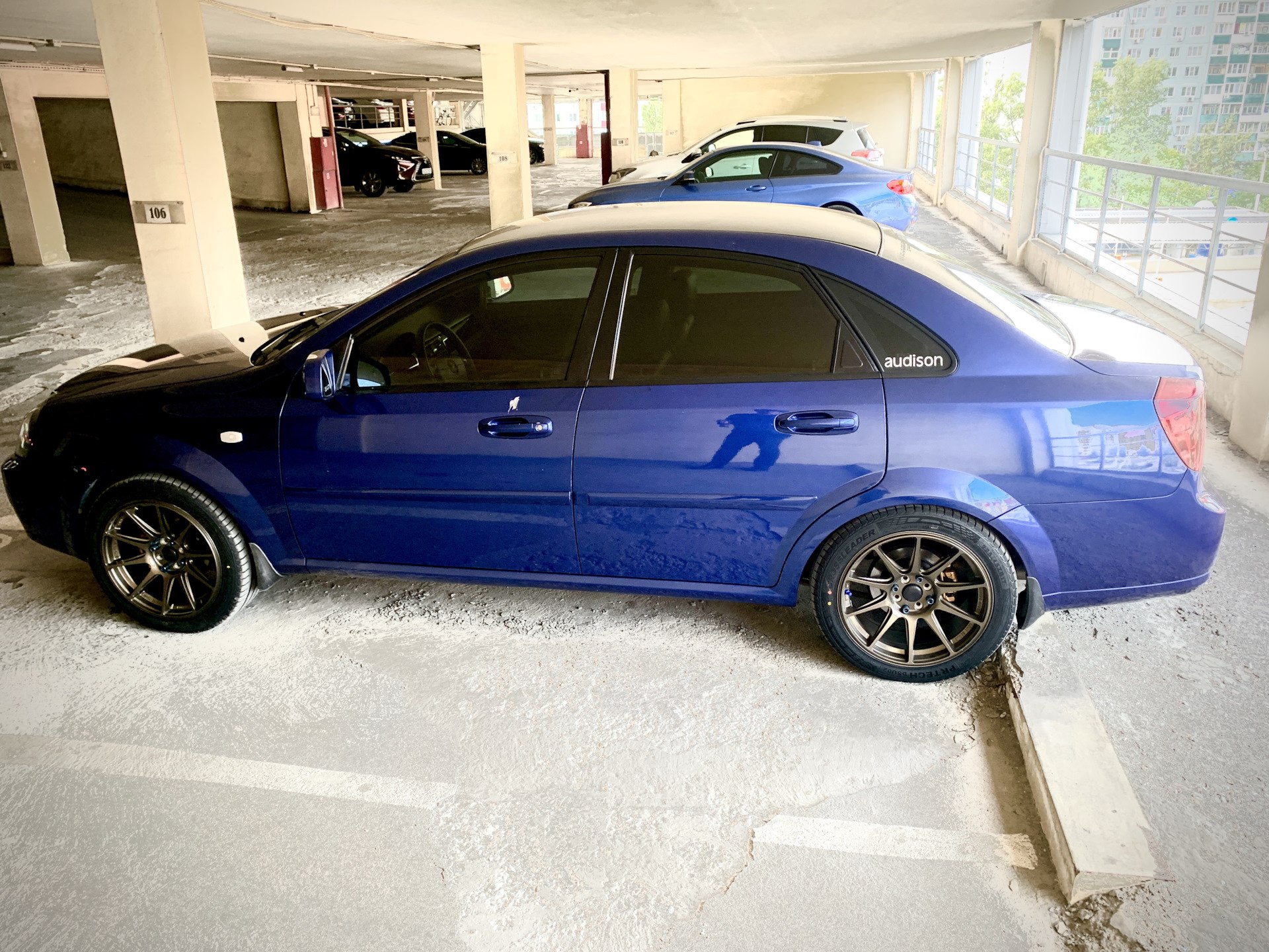 Tuning Chevrolet Lacetti Blue