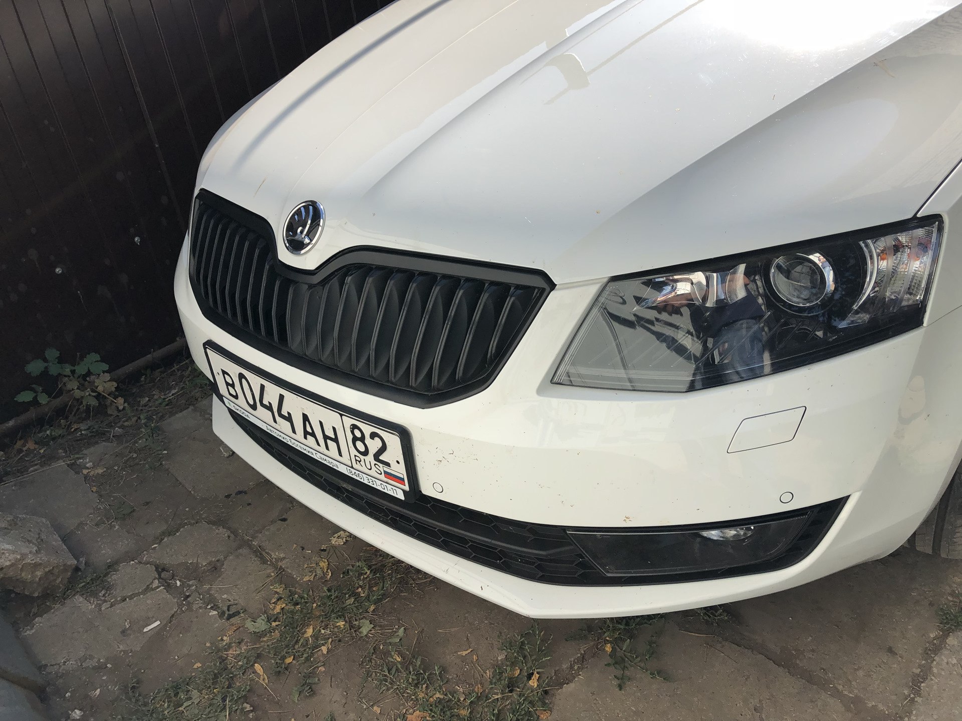 Skoda Octavia Black антихром