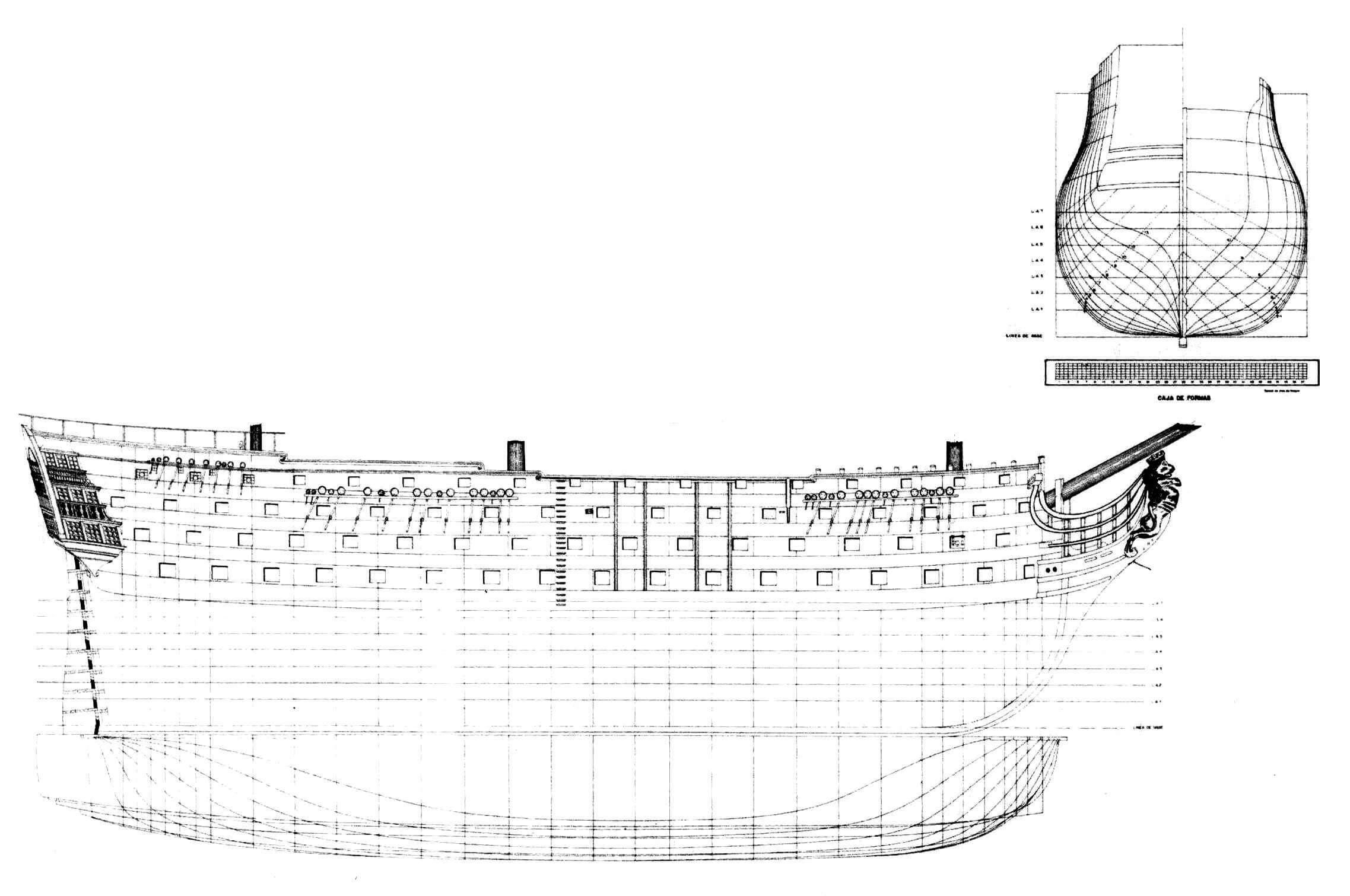 Santisima trinidad чертежи