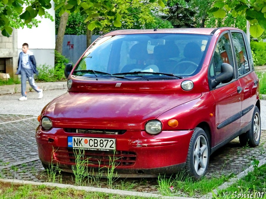 Fiat Multipla РїРѕРєРѕР»РµРЅРёРµ 1999