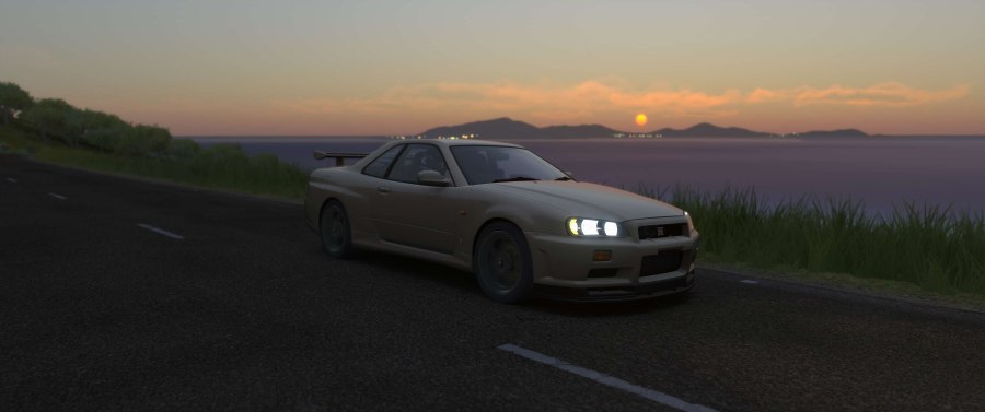 Nissan Skyline r34 туман