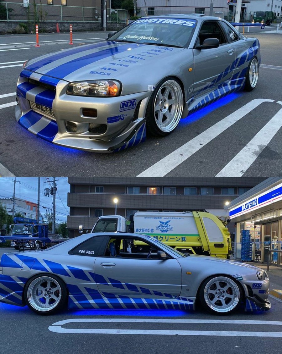 Skyline r34 Форсаж 2