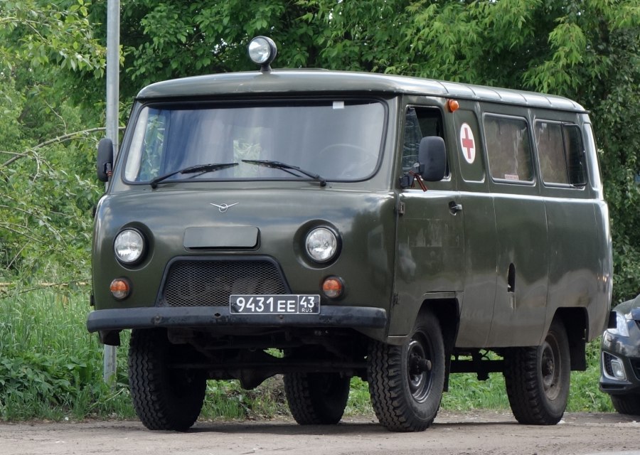 УАЗ-452 военный медицинский