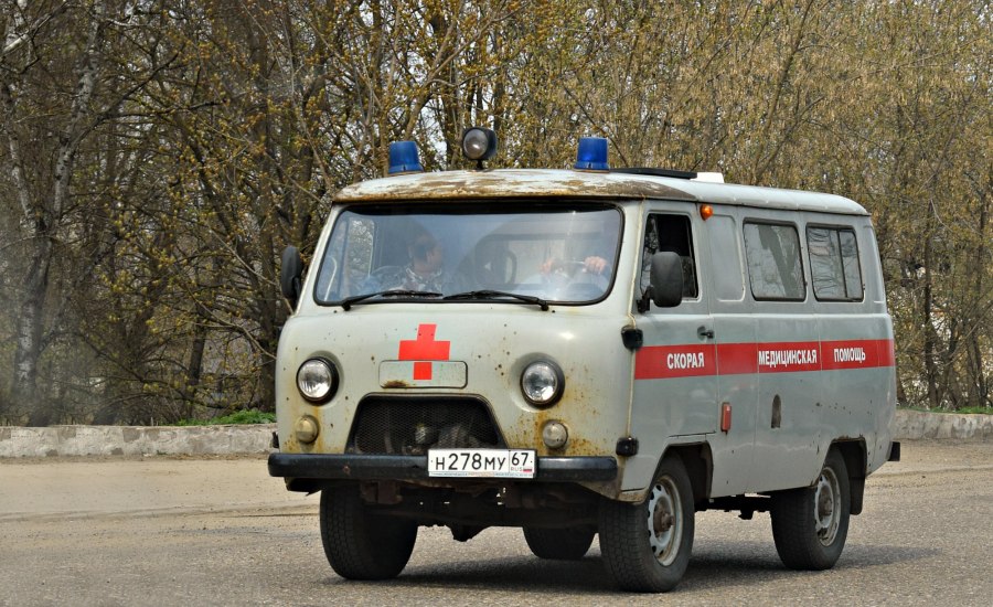 УАЗ 2206 зелёный