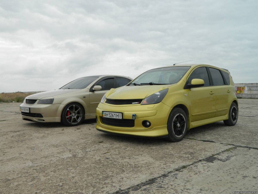 Nissan Note 2008 тюнинг