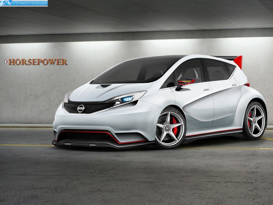 Nissan Note e-Power Nismo stance