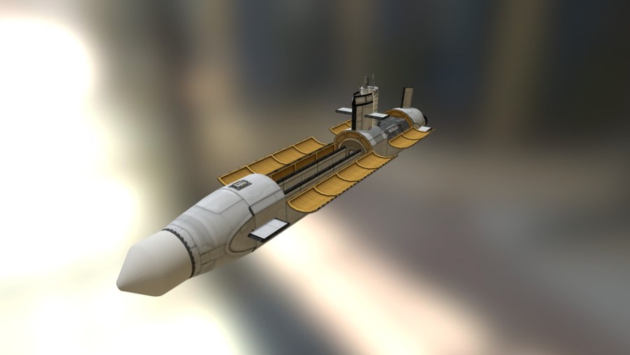3d модель Typhoon-class Submarine