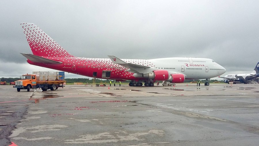 Боинг 747 Тигролет салон