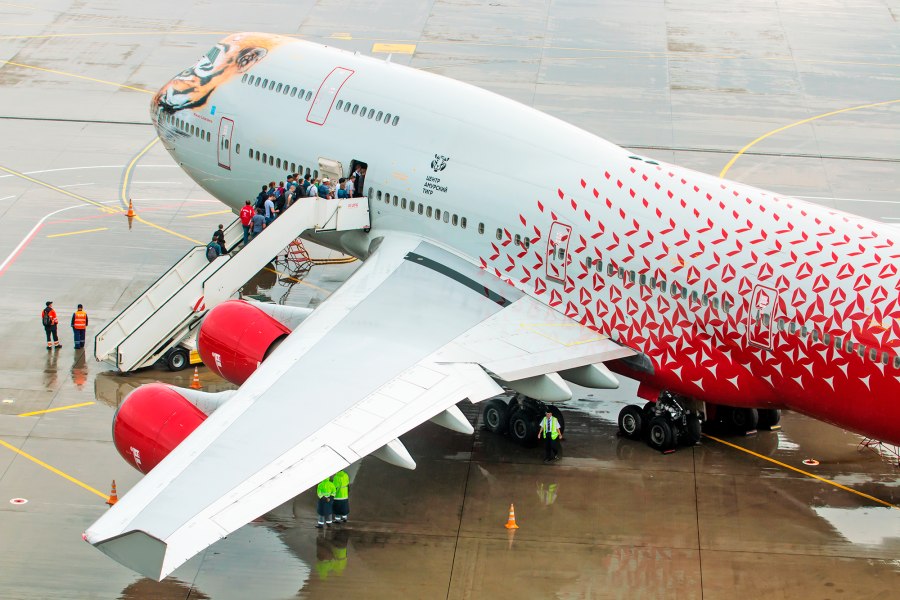 Boeing 747 Россия