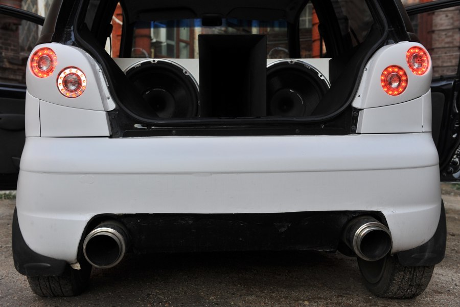 Тюнингованный Daewoo Matiz