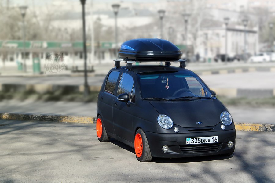 Тюнингованный Daewoo Matiz