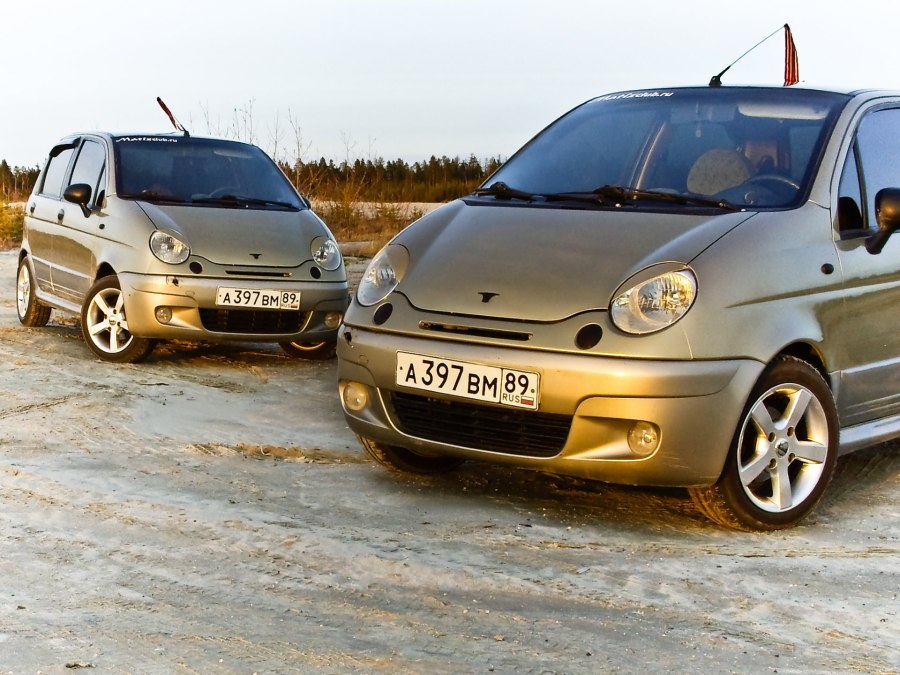 Daewoo Matiz stance