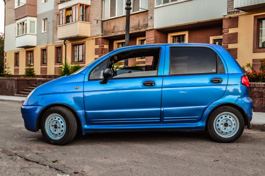 Daewoo Matiz stance