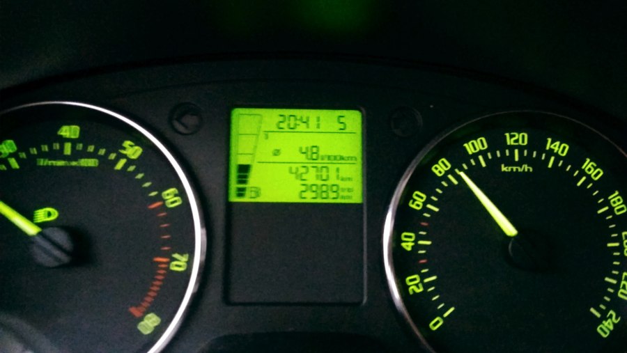 Приборная панель Skoda Roomster