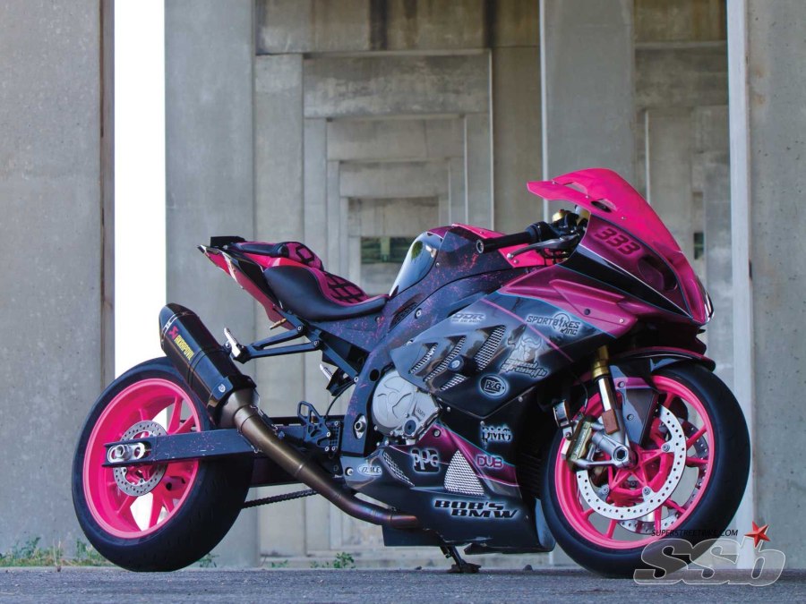 Suzuki Hayabusa розовый