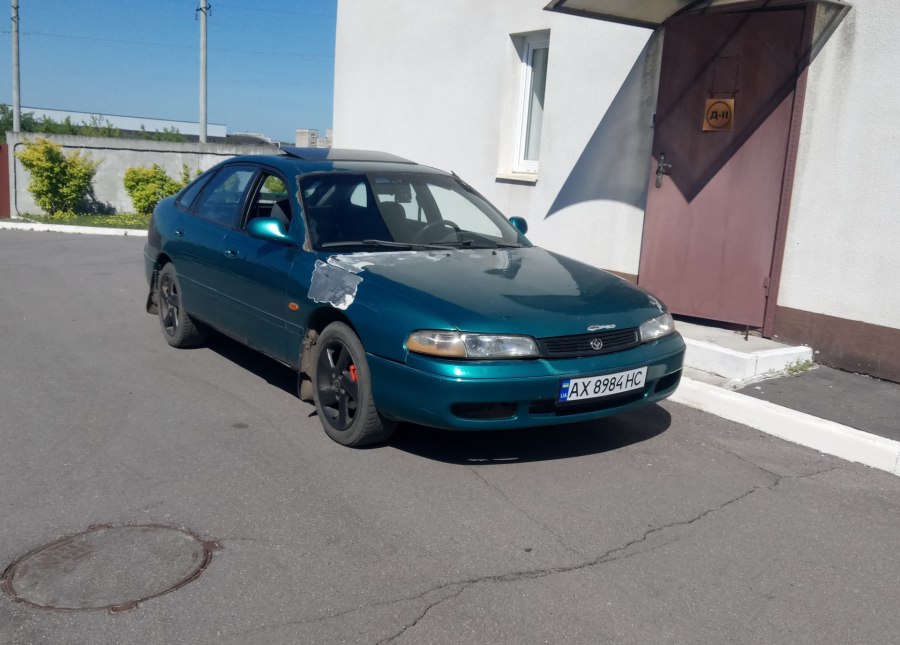 Mazda 626 ge перекрасил