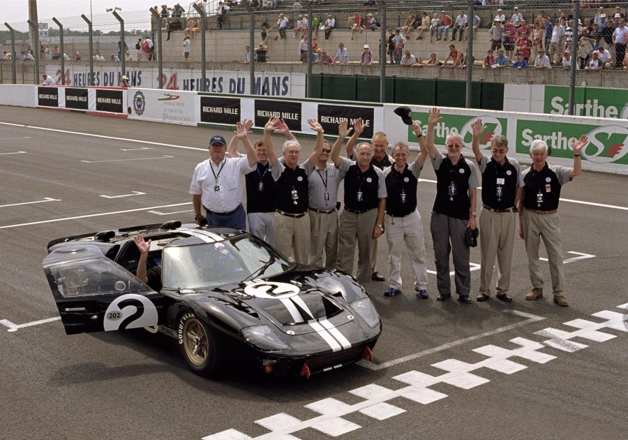 Ford gt40 Леман финиш