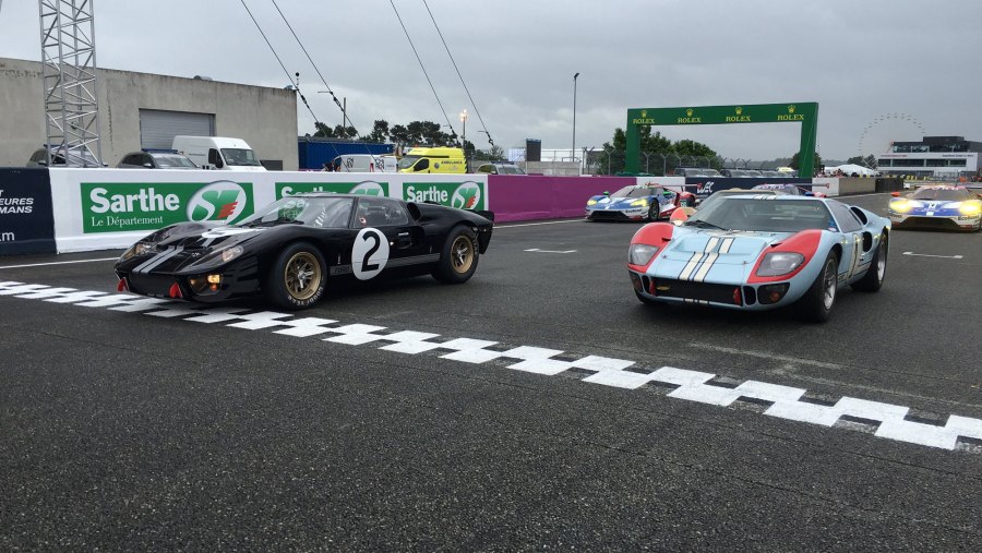 Ford gt40 Леман финиш