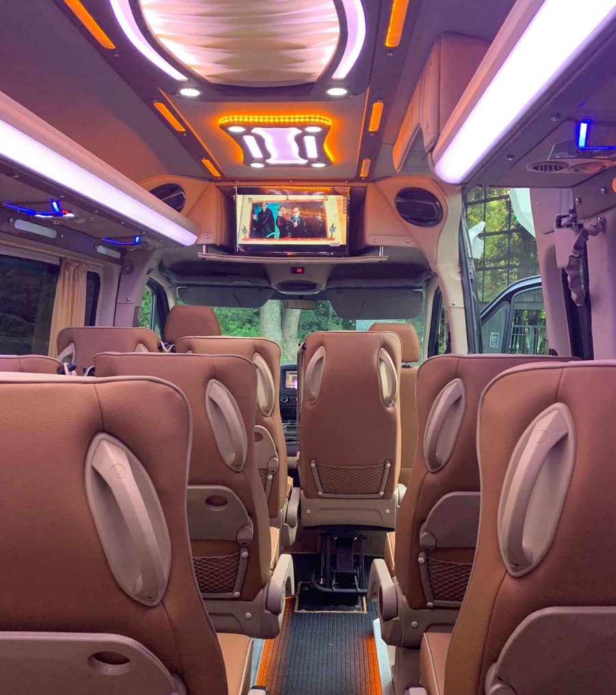 Volkswagen Crafter пассажирский салон