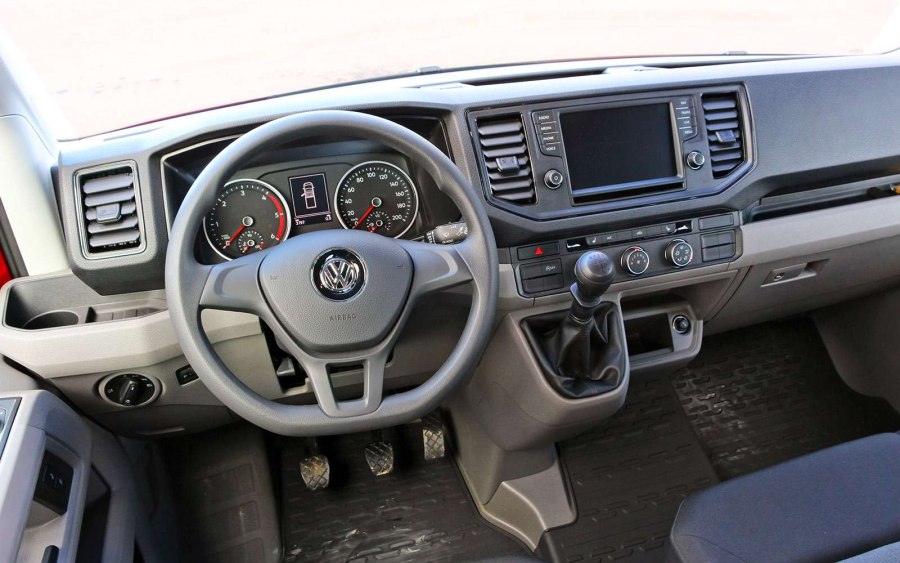 Новый VW Crafter кабина