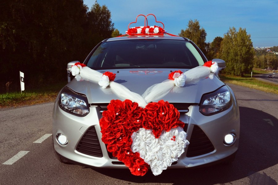 Необычное украшение авто