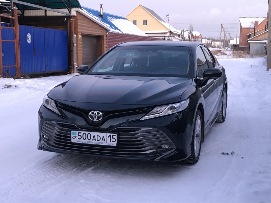 Toyota Camry xv70 зима