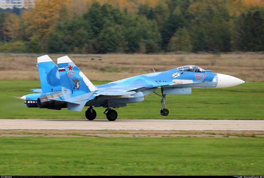 Палубная Авиация России Су-33