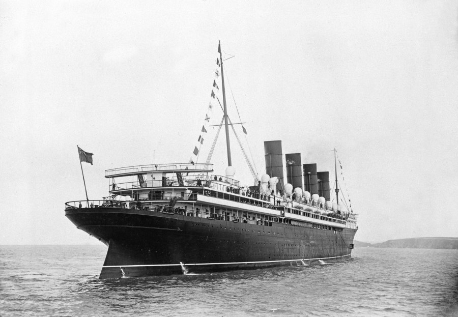 RMS Mauretania 1906