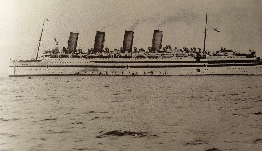 Лайнер Мавритания 1907