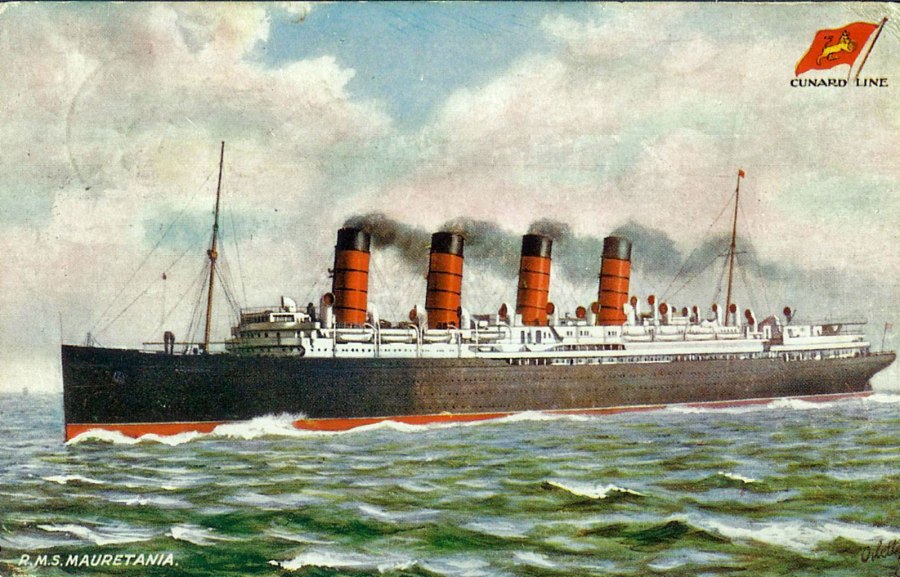 RMS Mauretania Cunard