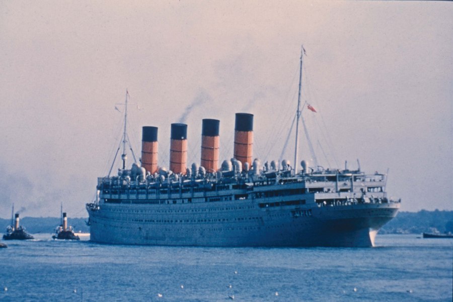 Корабль Aquitania RMS