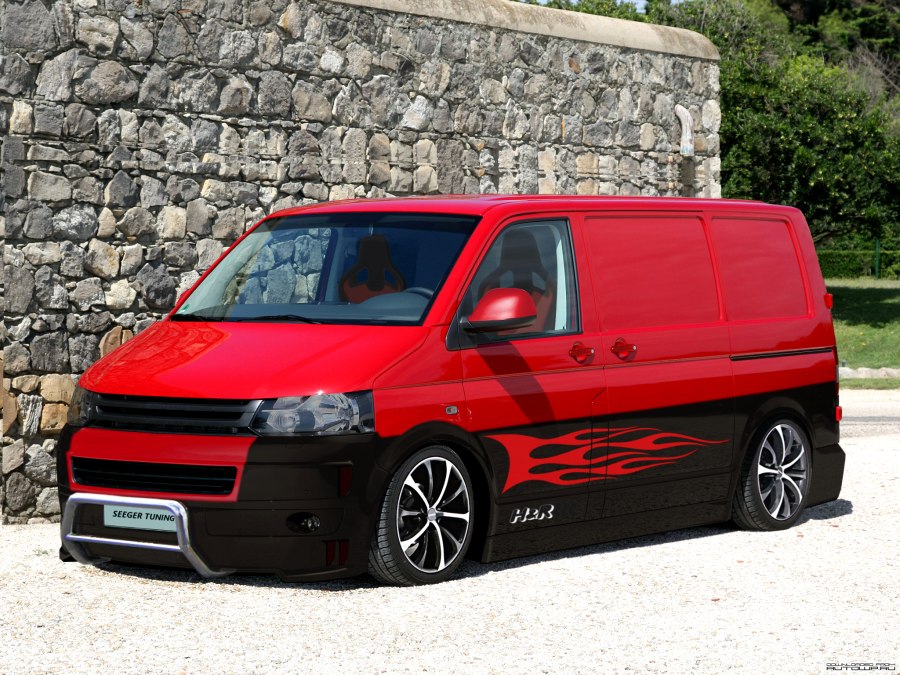 Volkswagen Transporter t4 зеленый