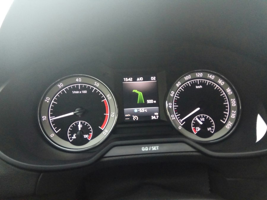 Octavia a7 приборная панель