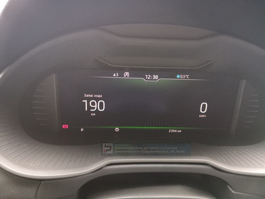 Приборная панель Skoda Superb 3