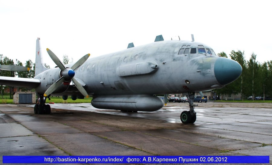 Самолет-постановщик помех ил-22пп "Порубщик