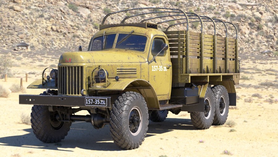 ЗИЛ-157 грузовой автомобиль