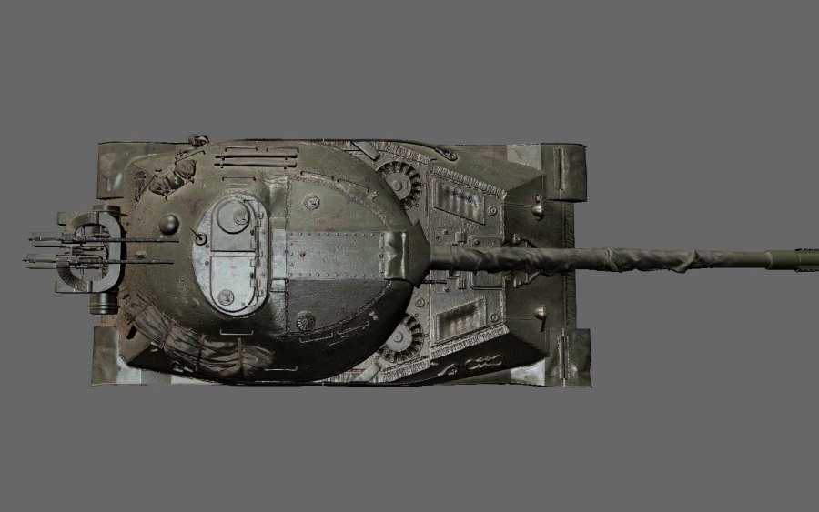 Т-64 сверху