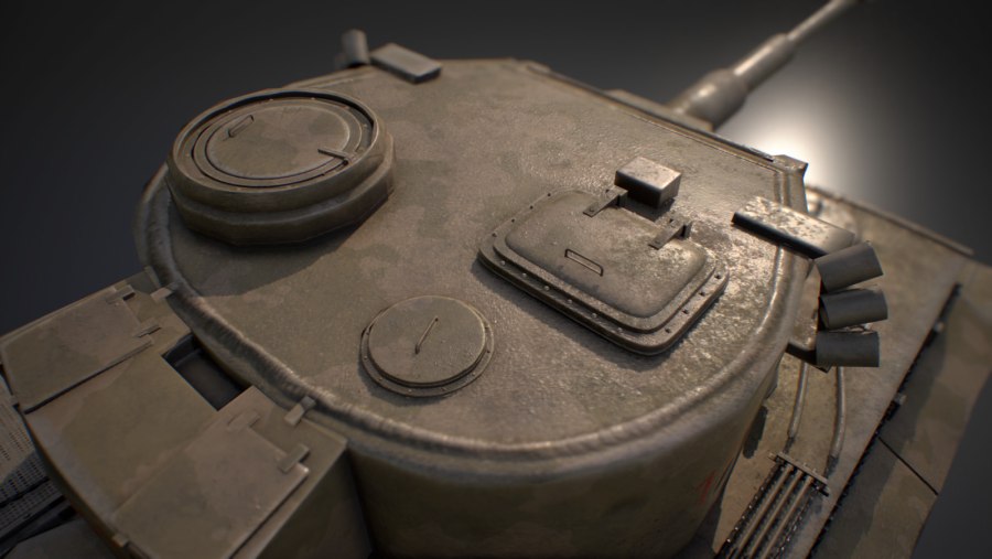 Merkava MK 1 внутри