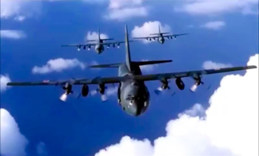 AC-130 Hercules Black Hawk
