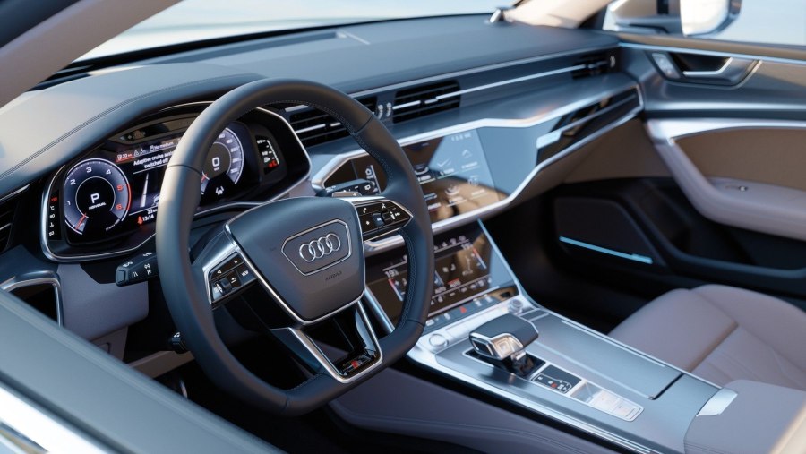 Audi a7 2020 салон