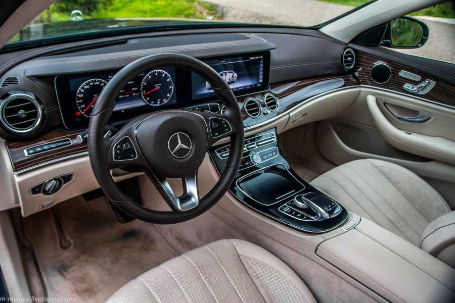 Mercedes Benz e class w212 салон
