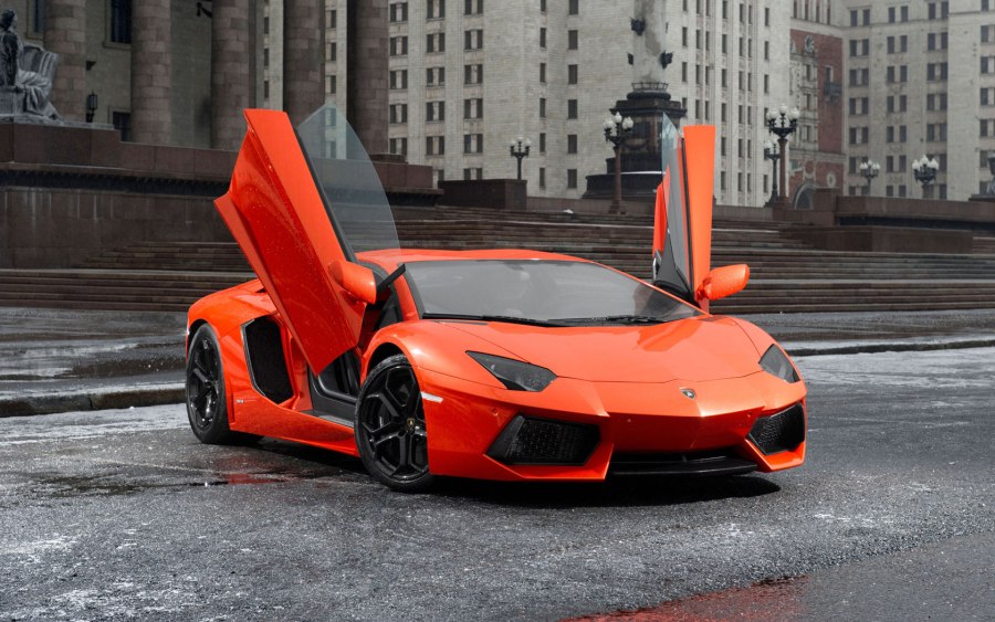 Lamborghini Aventador lp700-4 Black