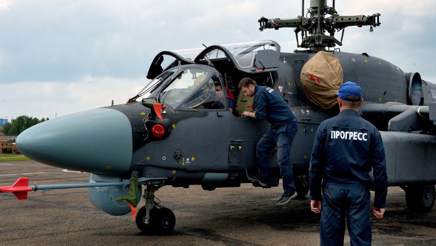 Военный вертолет ка 50 черная акула