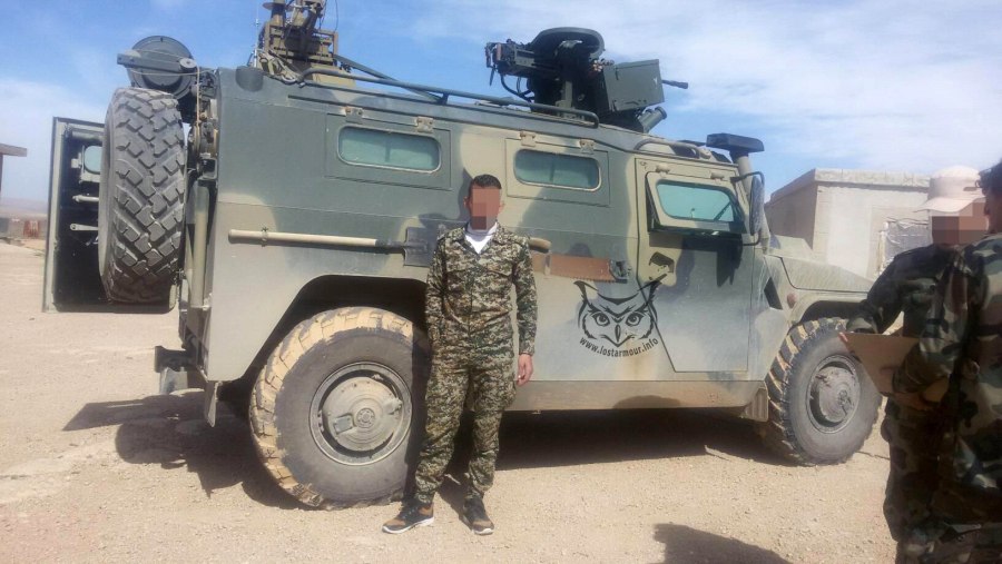 Урал-432009 в Сирии