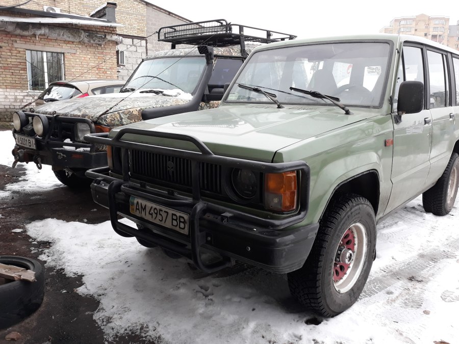 Исузу Трупер 1989 кенгурятник
