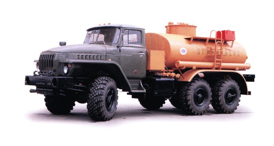 Урал 4320 топливозаправщик