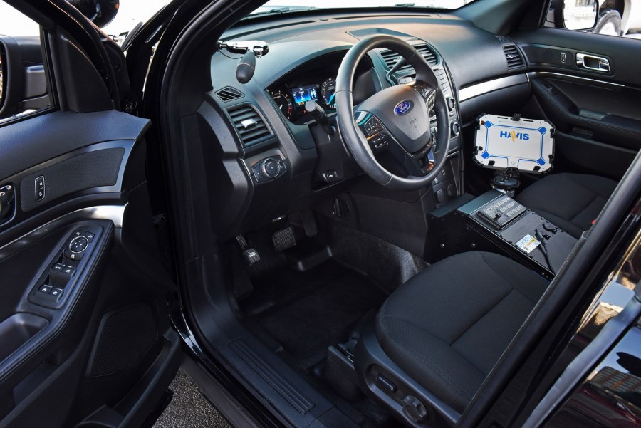 Ford Explorer 5 Police Interceptor Interior